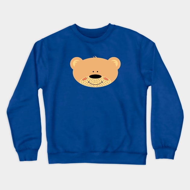 Teddy bear unshaved Crewneck Sweatshirt by schlag.art